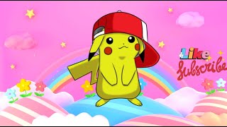 How to Draw Pikachu with Hat drawing and coloring video drawtube28 [upl. by Ludba556]