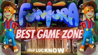 Lulu Mall Lucknow  Funtura  Best and Biggest Gaming Zone India  Full Tour and Details  Pranzo PS [upl. by Zysk]