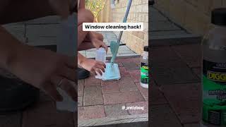 Window cleaning hack with DIGGERS™ Methylated Spirits [upl. by Aanas]