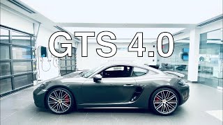 New 2022 Porsche 718 Cayman GTS 40  Walk Around  MANUAL [upl. by Ahtiekahs778]