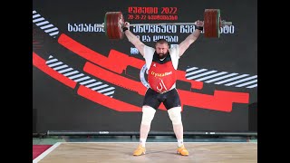 Lasha Talakhadze 460 kg Georgian Championship 2022 [upl. by Atsylak785]