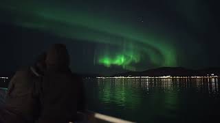 Northern Lights Cruise In Tromso Norway [upl. by Primaveria]