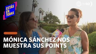 Estás en Todas Mónica Sánchez nos muestra sus points favoritos de Barranco HOY [upl. by Inajna]