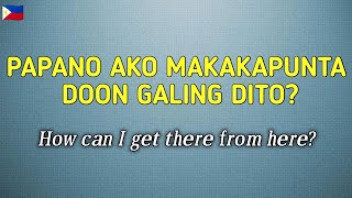 Tagalog Useful everyday sentences Part 50 [upl. by Eula776]