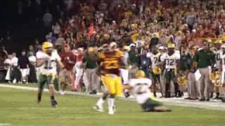 Iowa State Football Highlights vs North Dakota State Sept 3 2009 [upl. by Ritch]