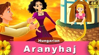 Aranyhaj  Rapunzel in Hungarian  Magyar Tündérmesék HungarianFairyTales [upl. by Atiken]