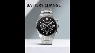 Fossil Watch Battery replace [upl. by Leind]