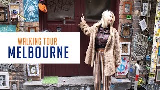 Walking Tour of Melbourne  Top 10 Laneways [upl. by Nytsuj]