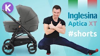 Inglesina Aptica XT  обзор итальянской коляски от Самурая за 1 минуту shorts [upl. by Nauqyaj]