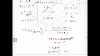 TKMaths A Level S2 9709 May June 2024 var 62 Q5 and 7 [upl. by Nahrut]