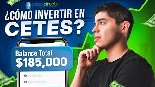 ¿Cómo INVERTIR en CETES  TUTORIAL desde 0 [upl. by Danelle878]