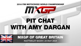 MXGP of Great Britain 2014 Pit Chat with Thomas Covington  Motocross [upl. by Ettevets983]