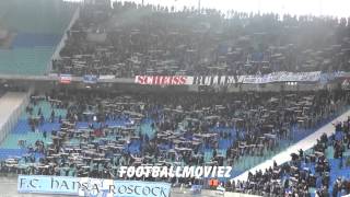 Hansa Rostock Fans entern das Zentralstadion in Leipzig [upl. by Jaime]