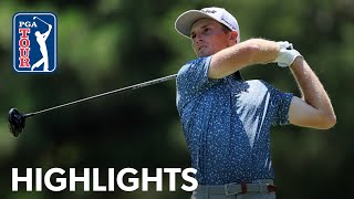 Will Zalatoris shoots 4under 66  Round 4  FedEx St Jude Championship  2022 [upl. by Henigman]