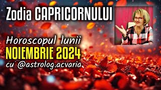 ♑CAPRICORN 🍂 Horoscop NOIEMBRIE 2024 Subtitrat RO 🍂 CAPRICORN ♑ NOVEMBER 2024 HOROSCOPE [upl. by Genni]