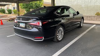 Lexus ES 300h 20k Mile Review Lyft Lux and Lux Black [upl. by Darren]