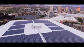 Vivint Solar Panel Installation Aerial Footage [upl. by Annaeirb]