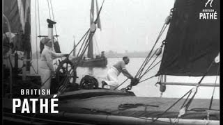 Thames Barge Race 1953 [upl. by Gold]