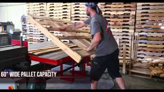 PRS Spartan Bandsaw  Pallet Dismantler [upl. by Crawford]