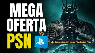 NOVA PROMOÇÃO NA PSN  JOGOS PARA PS4 E PS5 COM ATÉ 90 DE DESCONTO [upl. by Etterraj]