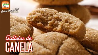 Galletas de canela  Cocina Vegan Fácil [upl. by O'Donoghue]