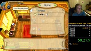 Recettear An Item Shops Tale Speedrun in 14527 [upl. by Nylssej946]