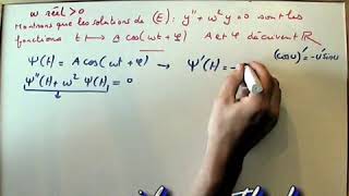 Equation différentielle du second ordre MATHS POST BAC [upl. by Eiliah]