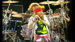 Guns n Roses  Knocking On Heavens Door Live  HD Freddie Mercury tribute 1992 [upl. by Oona]