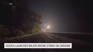 Russia launches major missile and drone attack targeting Ukraines infrastructure [upl. by Bremser]