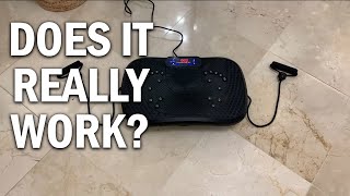 AXV Vibration Plate Exercise Machine Review  Does It Really Work [upl. by Smaj399]