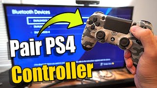 How to PAIR your NEW PS4 Controller to your Playstation 2 Methods [upl. by Ylam]