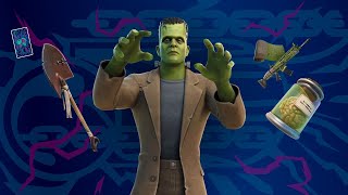 FORTNITE FRANKENSTEINS MONSTER IN THE ITEM SHOP FORTNITEMARES BEGINS [upl. by Anohs]