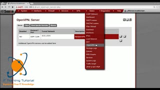 pfSense Part 7 How to Configure OpenVPN [upl. by Hut957]