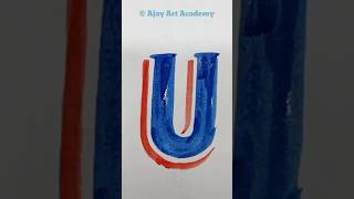 Writing type DrawingHow To Easy writing style shortsvideo [upl. by Ahseka607]