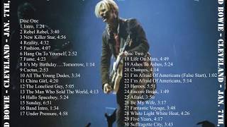 David Bowie Cleveland CSU Convention Center USA jan 7th 2004  audio [upl. by Livvi]