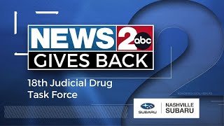 News 2 Gives Back 18th Judicial Drug Task Force [upl. by Querida]