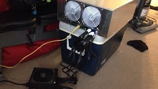 KNCminer Jupiter Unboxing and Setup [upl. by Aihsot]