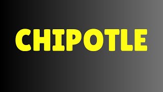 How to pronounce Chipotle  How to say CHIPOTLE CORRECTLY [upl. by Adnahc]