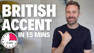 How to Speak with a British Accent FAST [upl. by Kaazi]