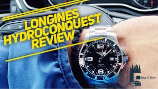 Longines  Hydroconquest Automatic  Review [upl. by Aleusnoc]