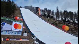 Cene Prevc 218m Planica 2023  LAST JUMP OF CAREER [upl. by Airotahs958]