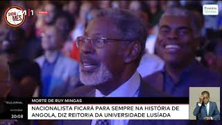 Universidade Lusiada de Angola  Reitoria destaca feitos de Ruy Mingas [upl. by Mueller633]