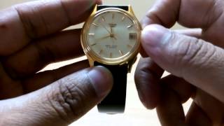 HMT Watch  setting date on RaviTareeq easy way [upl. by Ajin]