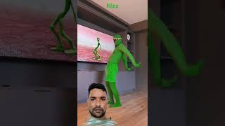 dame to casita dance greenaliendance greenalien funny dametucosita [upl. by Simetra]