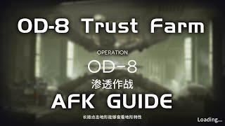 OD8 Trust Farm  Easy amp AFK Guide  Operation Originium Dust  【Arknights】 [upl. by Lawford]