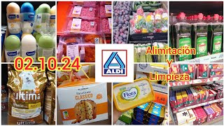 ALDI 🛒🛍 PROMOCIONES SEMANALES ALIMENTACIÓN Y DROGUERÍAFRESCOS QUESOS LIMPIEZA Amunaysuscosas [upl. by Ardie]