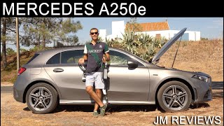 Mercedes A250e 2020  O PRIMEIRO Classe A PlugIn De SEMPRE  JM REVIEWS 2020 [upl. by Enaenaj]