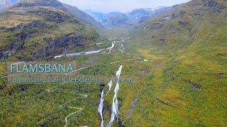 Journey to the Fjords  Breathtaking FLÅMSBANA Train Ride  Episode 07  4K  Norway  2023 [upl. by Gennaro175]