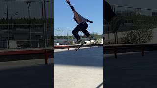 Fakie kickflip и kickflip  скейт трюки [upl. by Ardnnaed]