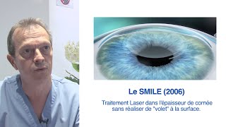 Technique Laser SMILE  interview du Directeur de la Clinique New Vision [upl. by Bbor]